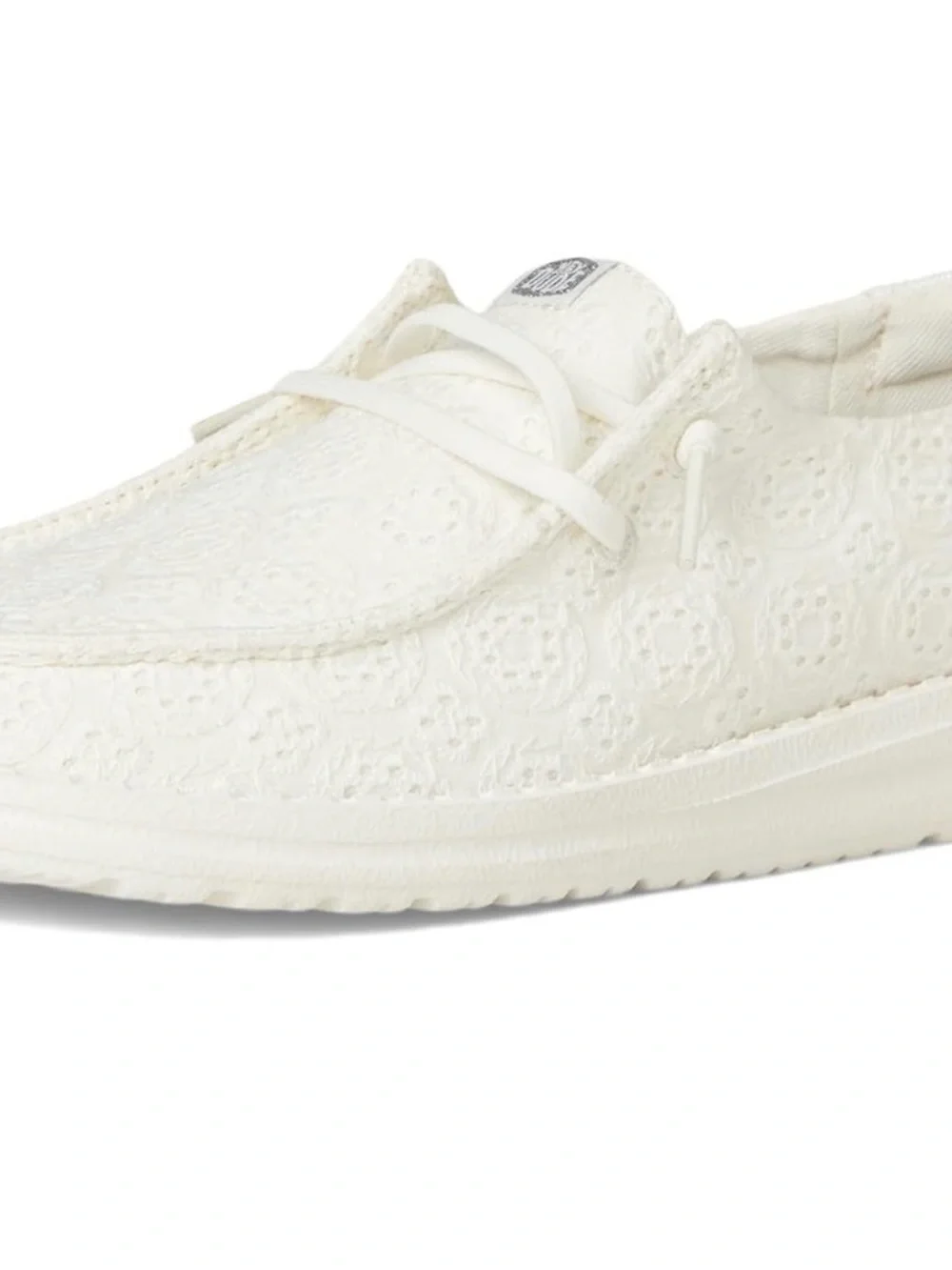 Hey Dude canvas laces
